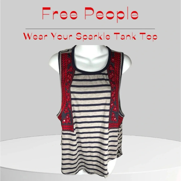 Free People | Wear Your Sparkle Tank Top - Picture 5 of 9